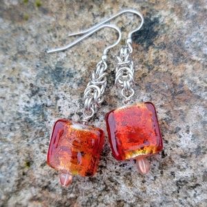 Artisan Made Chainmaille Earrings